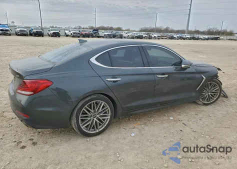2020 Genesis G70 Elite from USA, damaged, VIN KMTG34LA0LU063261